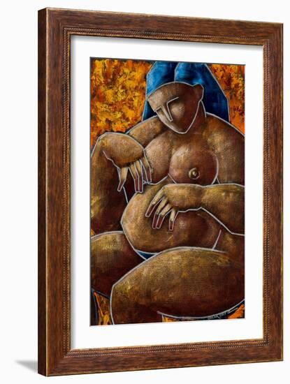 La Espera-Oscar Ortiz-Framed Giclee Print