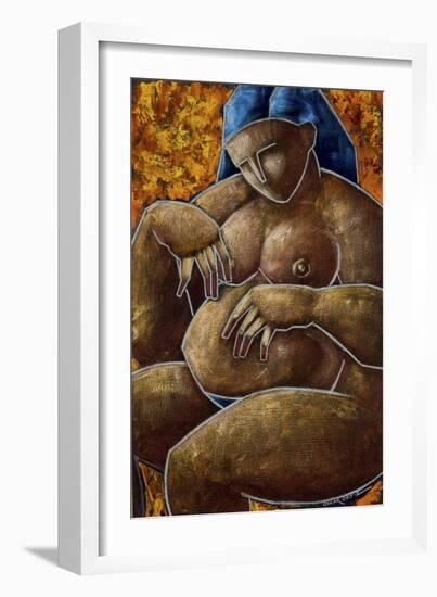 La Espera-Oscar Ortiz-Framed Giclee Print