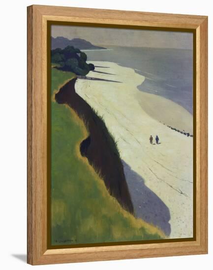 La Falaise De La Greve Blanche, 1913-Felix Vallotton-Framed Premier Image Canvas