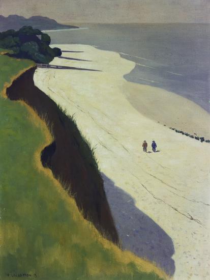 La Falaise De La Greve Blanche 1913 Giclee Print By Felix Vallotton Artcom - 