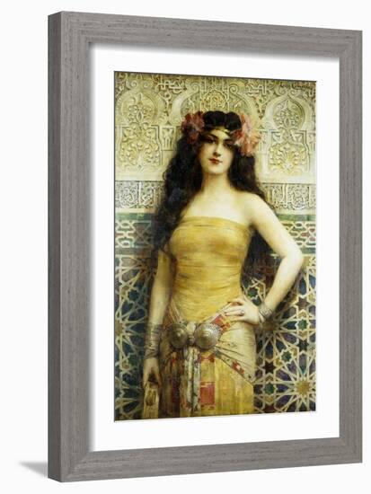 La Favorite-Leon Francois Comerre-Framed Giclee Print