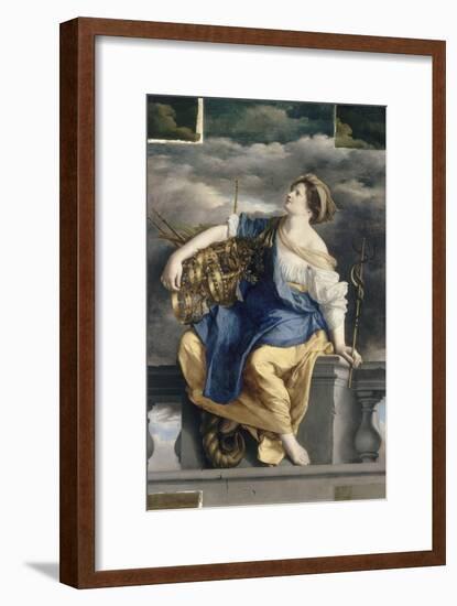 La Félicité Publique triomphant des Dangers-Orazio Gentileschi-Framed Giclee Print