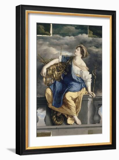 La Félicité Publique triomphant des Dangers-Orazio Gentileschi-Framed Giclee Print