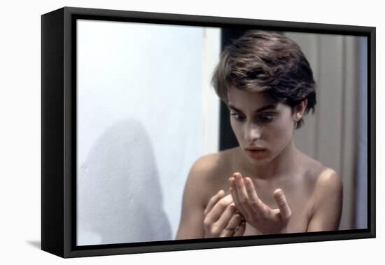 La feline CAT PEOPLE by Paul Schrader with Nastassja Kinski, 1982 (photo)-null-Framed Stretched Canvas