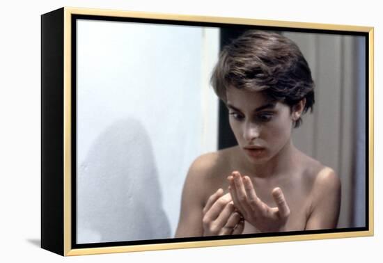 La feline CAT PEOPLE by Paul Schrader with Nastassja Kinski, 1982 (photo)-null-Framed Stretched Canvas