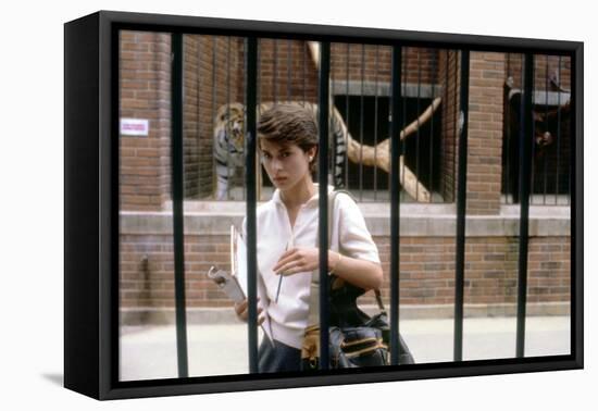 La feline CAT PEOPLE by Paul Schrader with Nastassja Kinski, 1982 (photo)-null-Framed Stretched Canvas