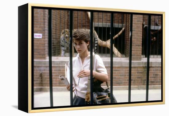 La feline CAT PEOPLE by Paul Schrader with Nastassja Kinski, 1982 (photo)-null-Framed Stretched Canvas