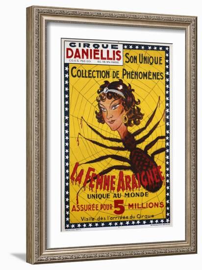 La Femme Araignee Poster-null-Framed Giclee Print