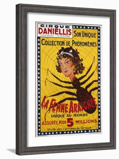 La Femme Araignee Poster-null-Framed Giclee Print