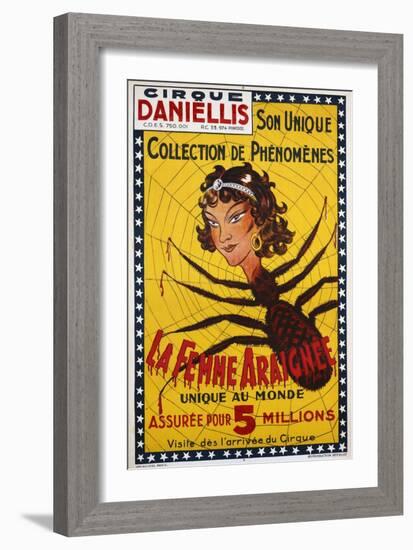 La Femme Araignee Poster-null-Framed Giclee Print