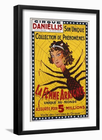 La Femme Araignee Poster-null-Framed Giclee Print