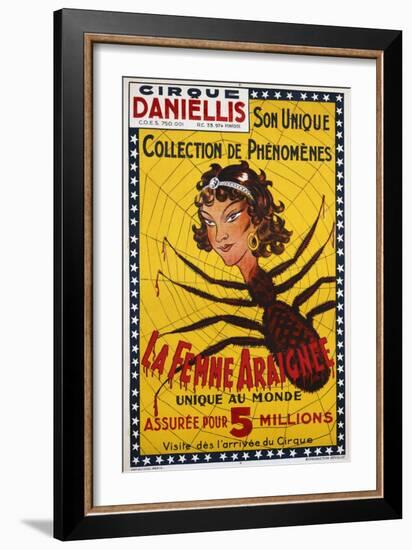 La Femme Araignee Poster-null-Framed Giclee Print