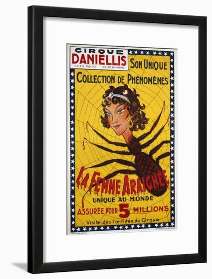 La Femme Araignee Poster-null-Framed Giclee Print