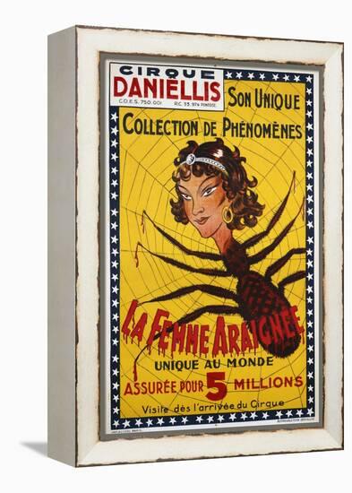 La Femme Araignee Poster-null-Framed Premier Image Canvas