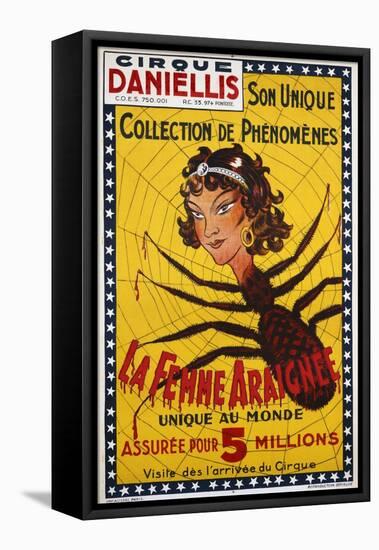 La Femme Araignee Poster-null-Framed Premier Image Canvas