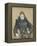 La femme au boa noir-Henri de Toulouse-Lautrec-Framed Premier Image Canvas