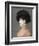 La femme au chapeau noir : portrait d'Irma Brunner la Viennoise-Edouard Manet-Framed Giclee Print