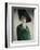 La Femme au Chapeau Noir-Kees van Dongen-Framed Art Print