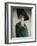 La Femme au Chapeau Noir-Kees van Dongen-Framed Art Print