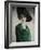 La Femme au Chapeau Noir-Kees van Dongen-Framed Art Print