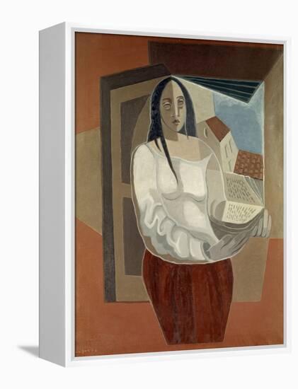 La Femme au Livre (Woman with Book), 1926-Juan Gris-Framed Premier Image Canvas