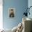 La femme aux yeux bleus-Amedeo Modigliani-Framed Premier Image Canvas displayed on a wall