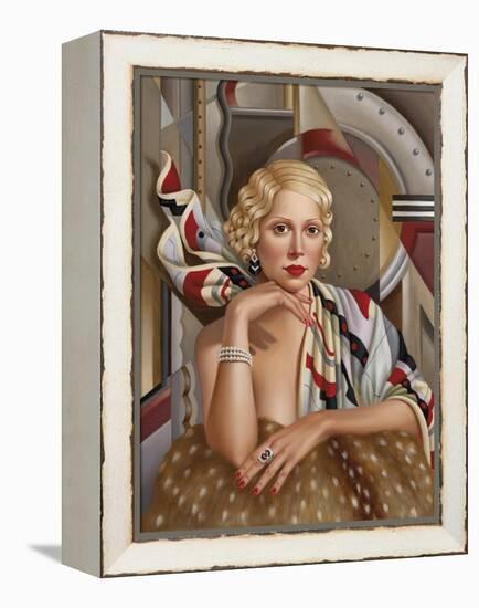 La Femme En Soie-Catherine Abel-Framed Premier Image Canvas