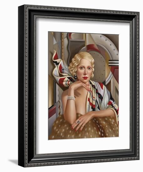 La Femme En Soie-Catherine Abel-Framed Giclee Print