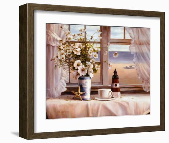 La Fenetre III-T^ C^ Chiu-Framed Art Print