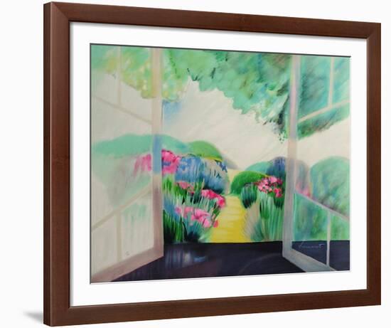 La Fenêtre Ouverte-Claude Hemeret-Framed Limited Edition