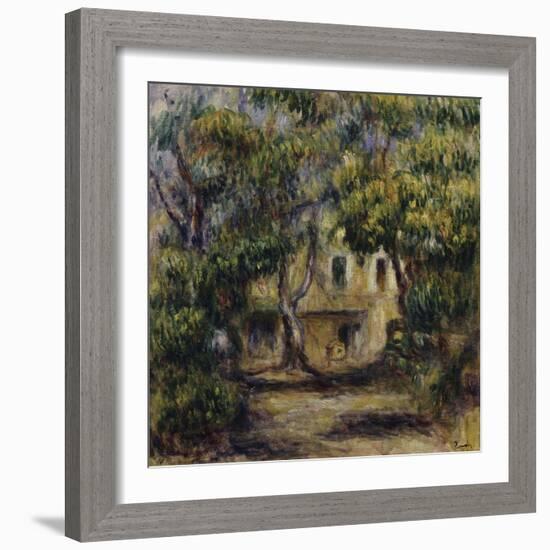 La Ferme des Colettes-Pierre-Auguste Renoir-Framed Giclee Print