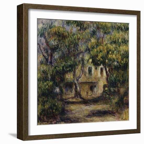 La Ferme des Colettes-Pierre-Auguste Renoir-Framed Giclee Print