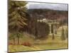 La Ferme Des Pussets, 1864 (Oil on Canvas)-Gustave Courbet-Mounted Giclee Print