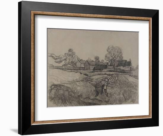 La Ferme du père Eloi-Vincent van Gogh-Framed Giclee Print