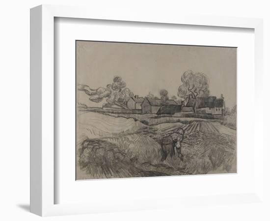 La Ferme du père Eloi-Vincent van Gogh-Framed Giclee Print