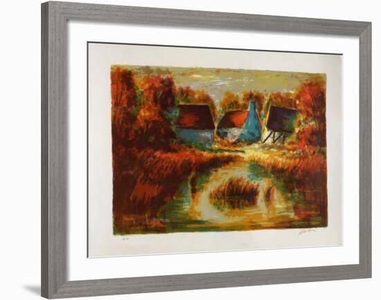 La Ferme-Horst Billstein-Framed Limited Edition