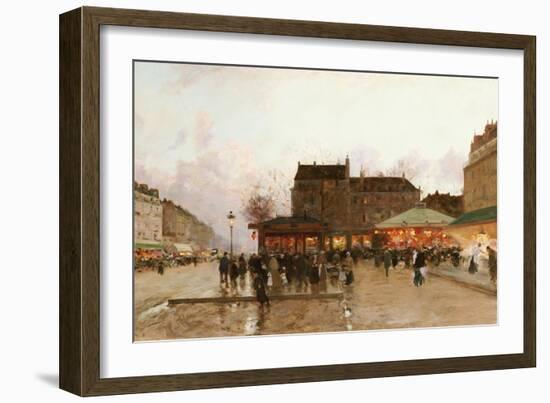 La Fete Forraine a Paris-Luigi Loir-Framed Giclee Print