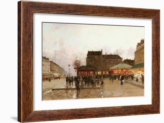 La Fete Forraine a Paris-Luigi Loir-Framed Giclee Print