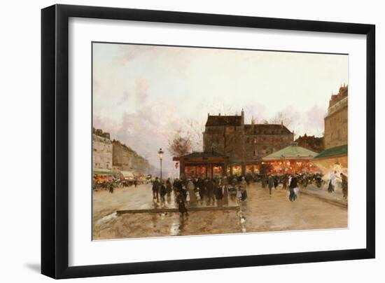 La Fete Forraine a Paris-Luigi Loir-Framed Giclee Print