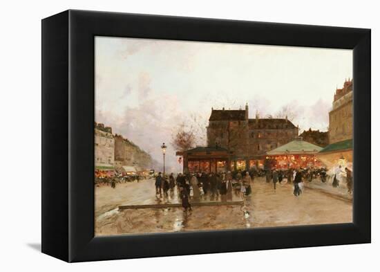 La Fete Forraine a Paris-Luigi Loir-Framed Premier Image Canvas