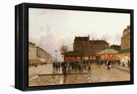 La Fete Forraine a Paris-Luigi Loir-Framed Premier Image Canvas