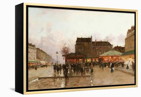 La Fete Forraine a Paris-Luigi Loir-Framed Premier Image Canvas