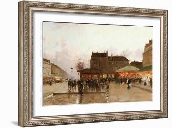 La Fete Forraine a Paris-Luigi Loir-Framed Giclee Print