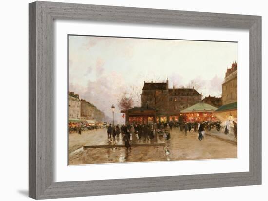 La Fete Forraine a Paris-Luigi Loir-Framed Giclee Print