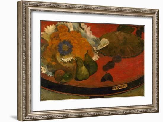 La Fête Gloanec-Paul Gauguin-Framed Giclee Print