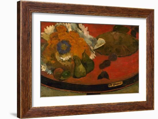 La Fête Gloanec-Paul Gauguin-Framed Giclee Print