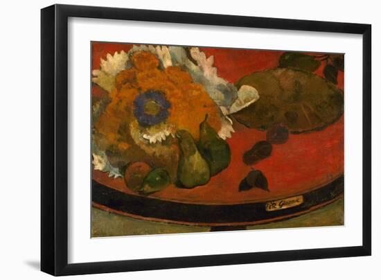 La Fête Gloanec-Paul Gauguin-Framed Giclee Print