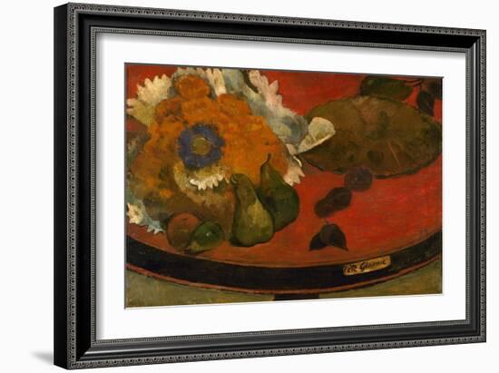 La Fête Gloanec-Paul Gauguin-Framed Giclee Print