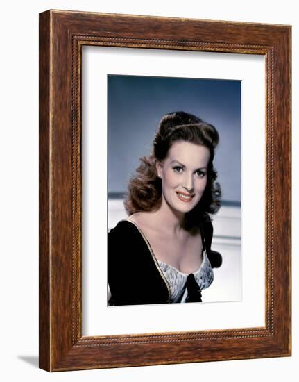 La fiere creole ( The Foxes of Harrow ) by John M. Stahl with Maureen O'Hara, 1947 (photo)-null-Framed Photo