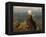 La fileuse, baie de Douarnenez-Jules Breton-Framed Premier Image Canvas